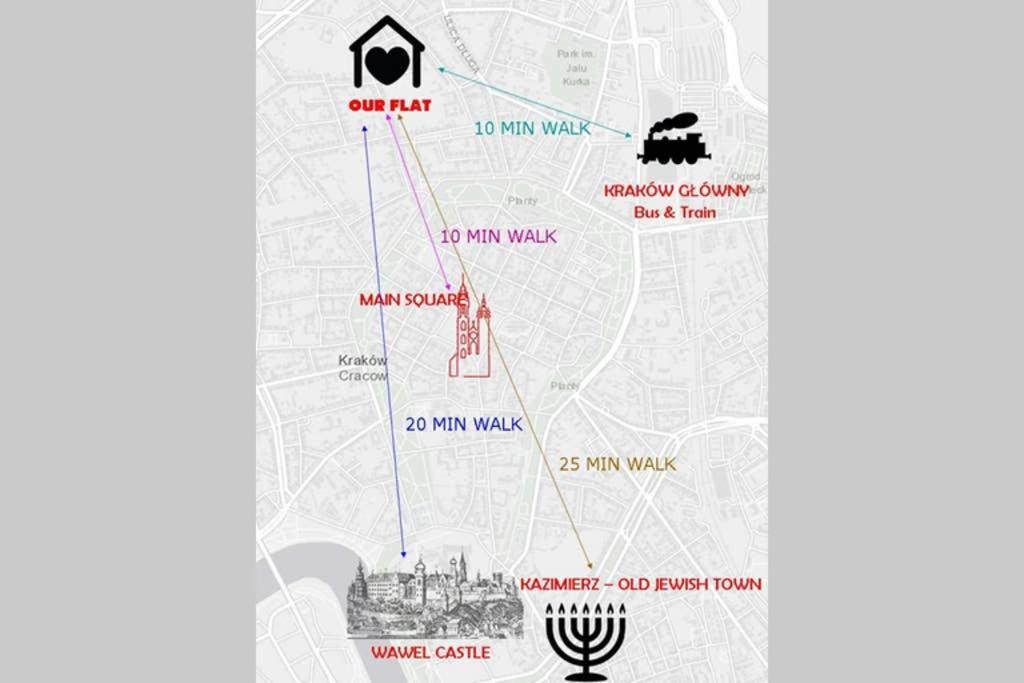 Corner 5 I Old Town I Cosy Studio 크라쿠프 외부 사진