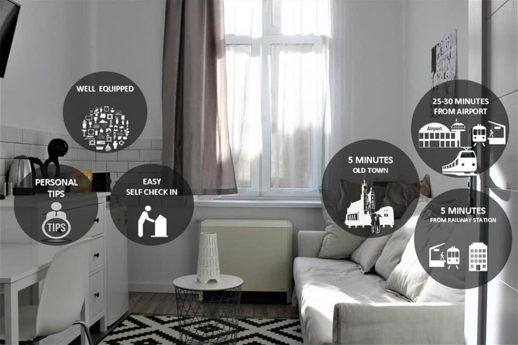Corner 5 I Old Town I Cosy Studio 크라쿠프 외부 사진